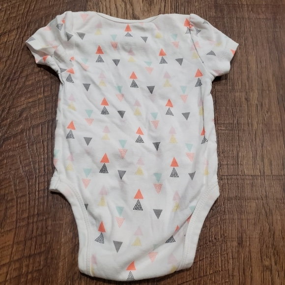 Cloud Island Bundle Baby Girl Onesies Bodysuits Pants Neon Geometric Cotton 0-3M - Picture 13 of 16